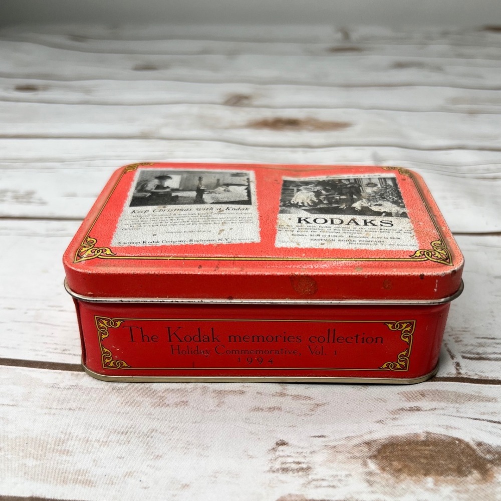 Kodak Commemorative Tin Red Memories Collection Vol 1 1994 OS